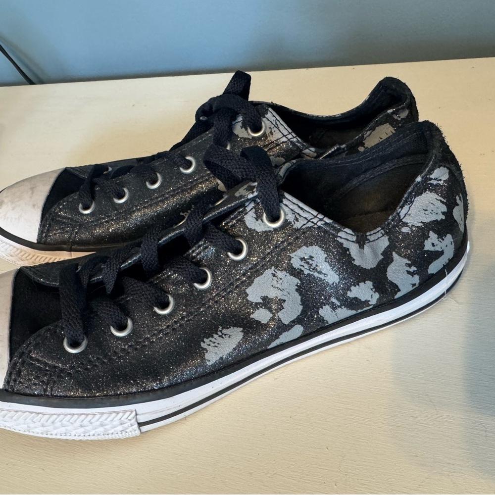 Leopard Print Converse - image 4